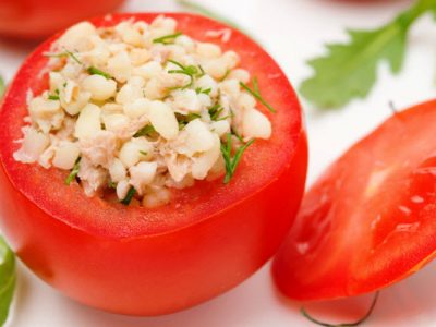 tuna stuffed tomatoes