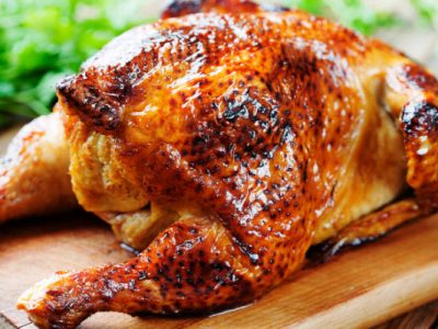 whole roasted chicken