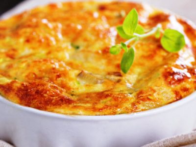 gloria's zucchini casserole from The Jewish Kitchen